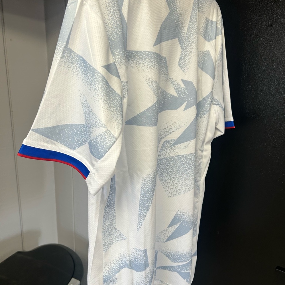 Nike White USA Soccer Jersey with Red & Blue Accents - Picture 2 of 10